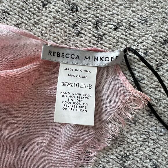 Rebecca Mincoff Womens Viscose Scarf - Picture 4 of 5